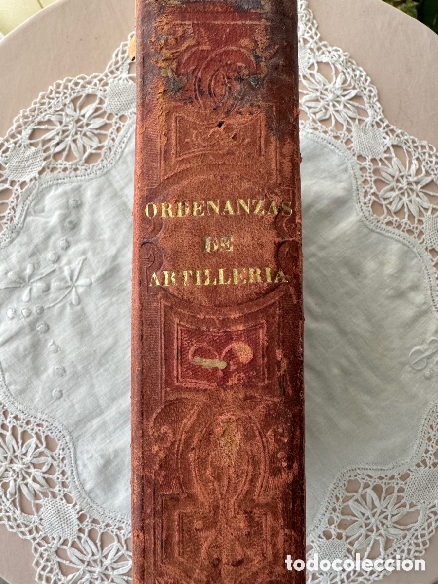Libros antiguos: Ordenanza de Artiller&iacute;a - Foto 1
