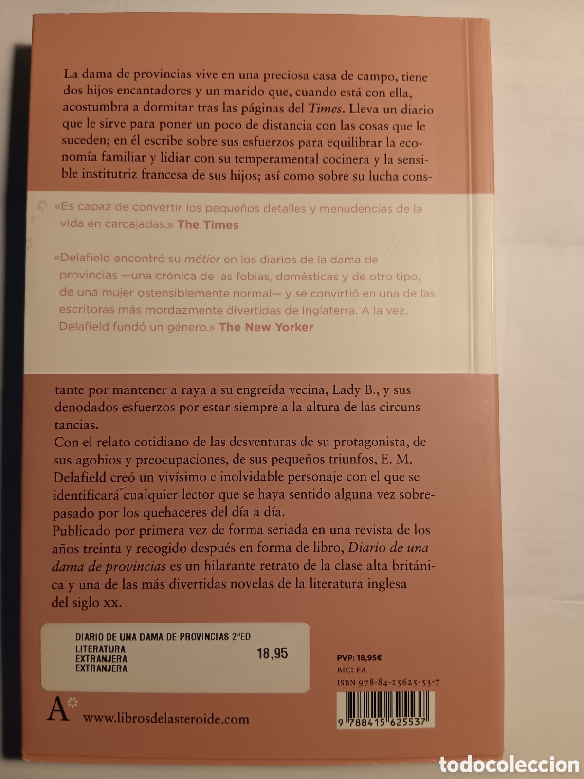 Libros antiguos: DIARIO DE UNA DAMA DE PROVINCIAS E. M . DELAFIELD - Foto 2