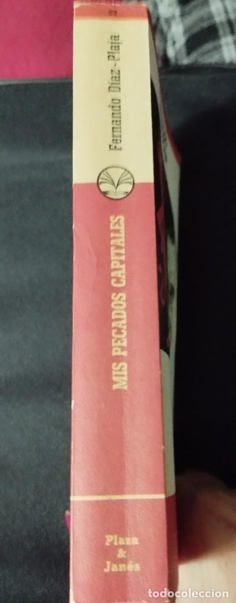 Libros antiguos: Libro Mis Pecados Capitales Primera edici&oacute;n de 1977 - Foto 3