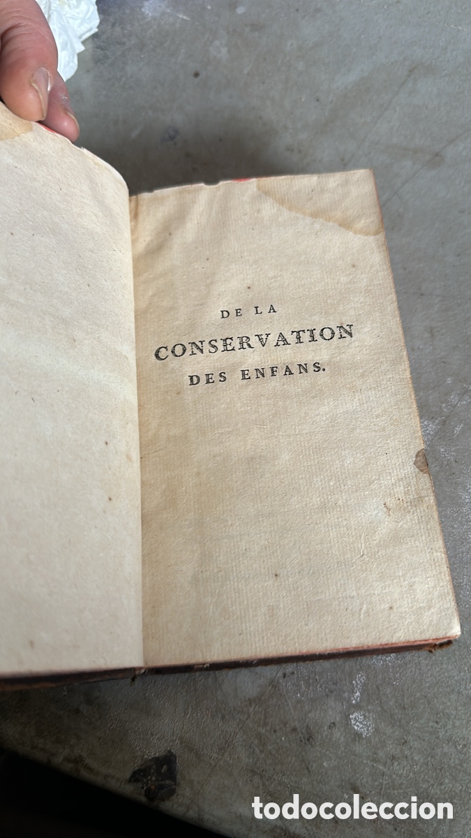 Libros antiguos: Libro antiguo Francia conservation des enfans - Foto 1