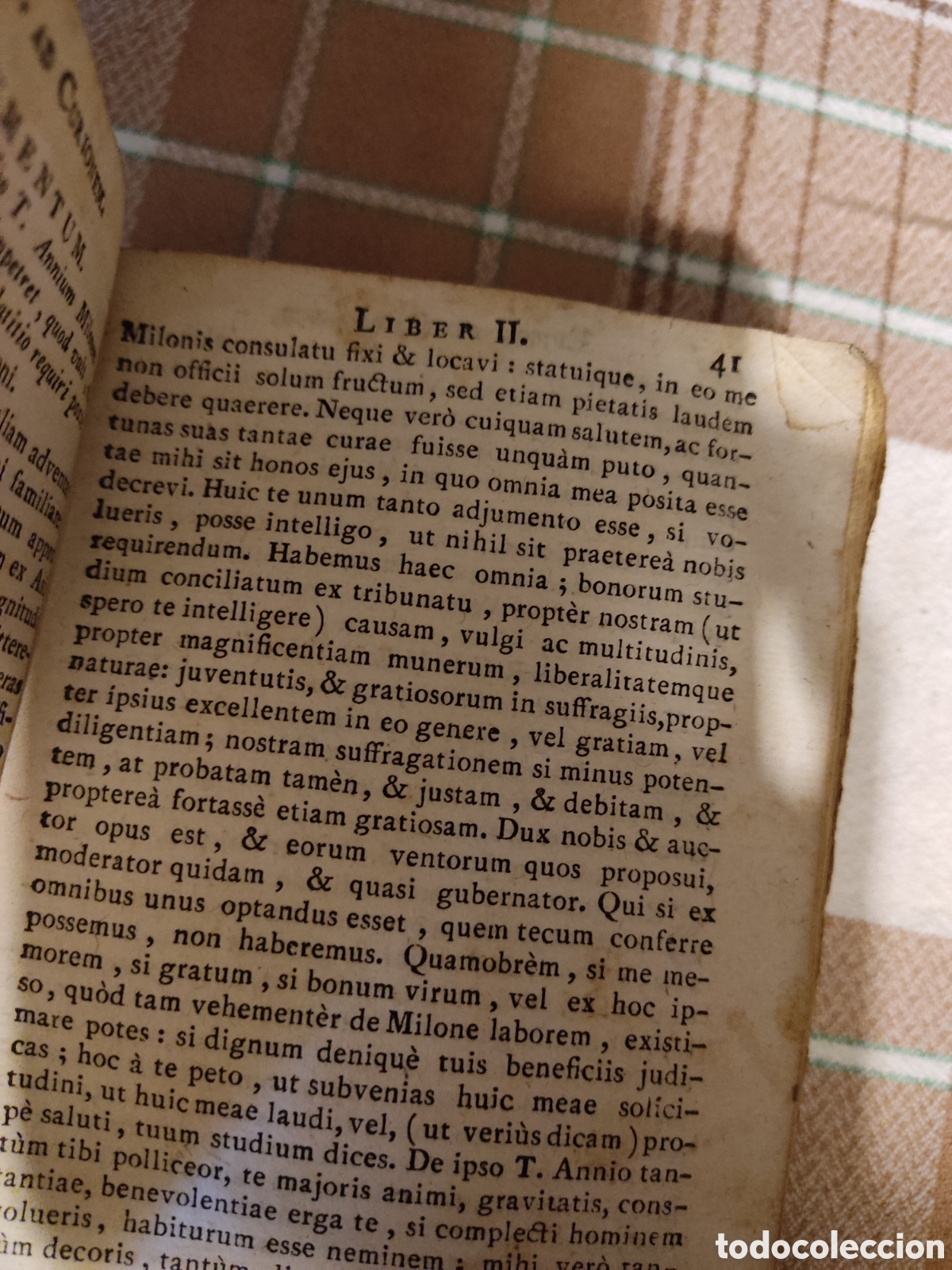 Libros antiguos: Ciceronis epistolarum lentulum - Foto 2