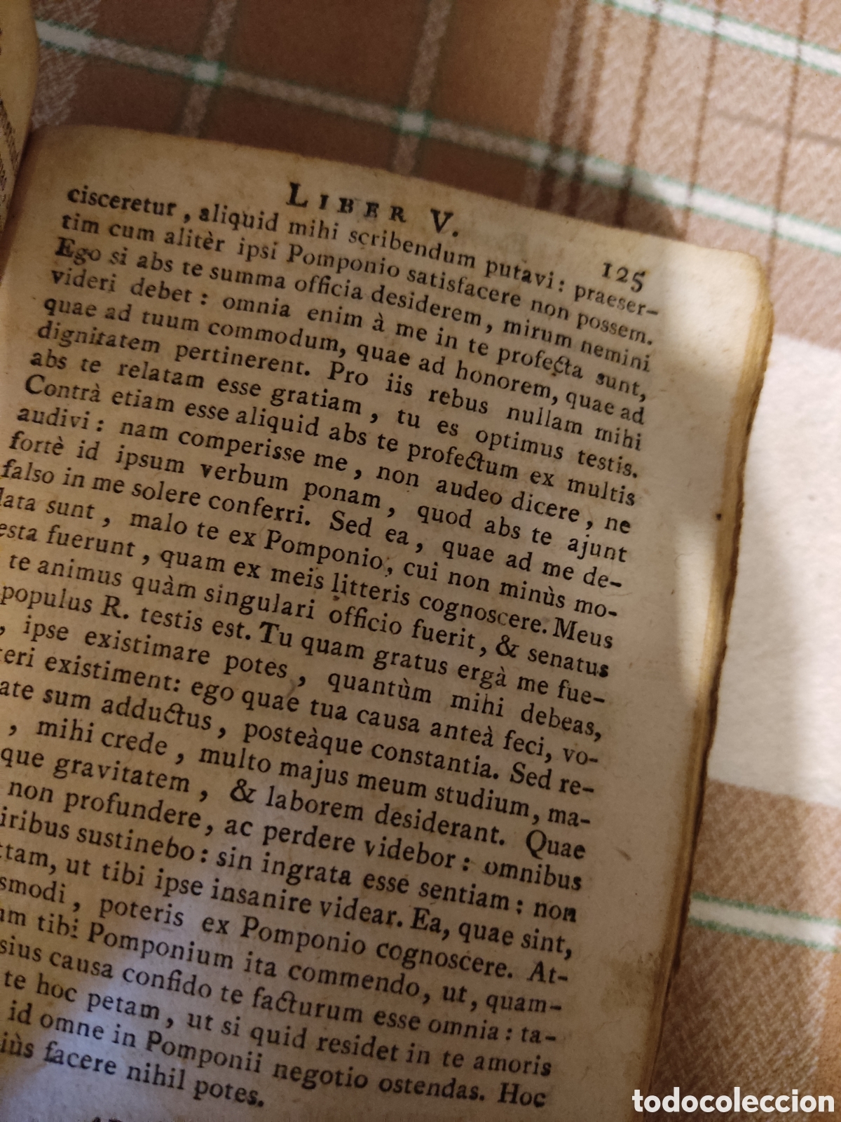 Libros antiguos: Ciceronis epistolarum lentulum - Foto 3