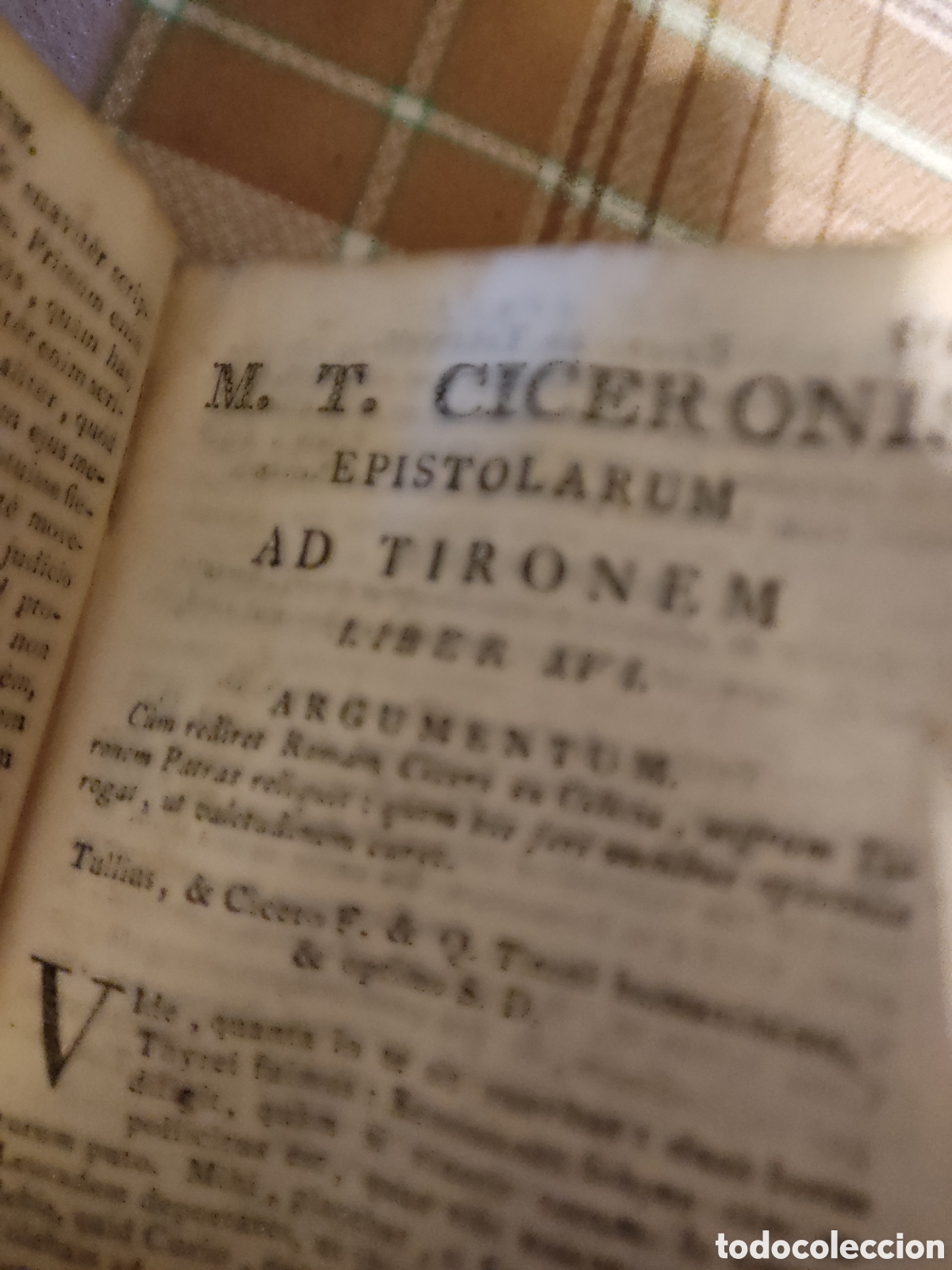 Libros antiguos: Ciceronis epistolarum lentulum - Foto 4