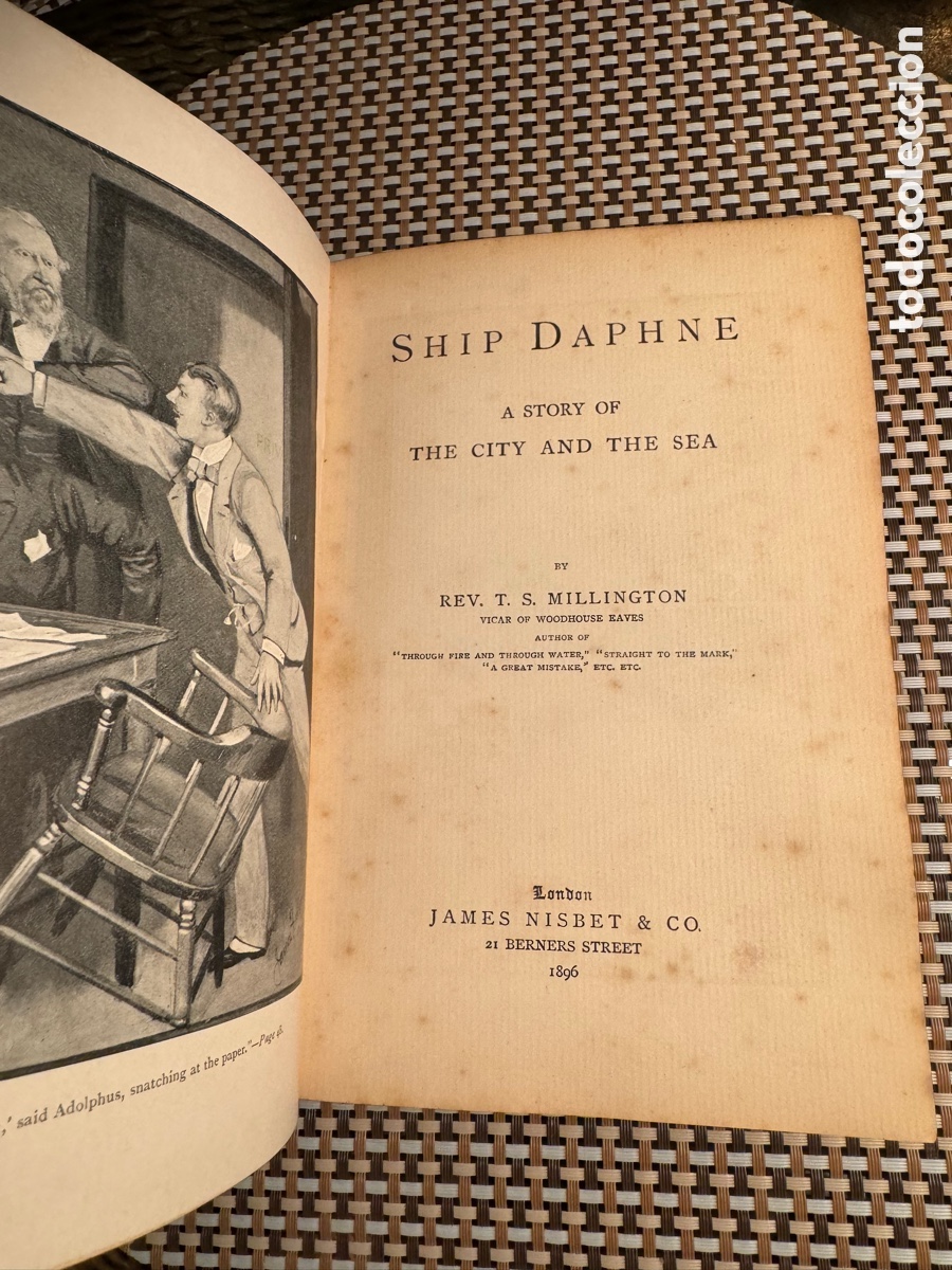 Libros antiguos: Ship Daphne Millington 1896 - Foto 6