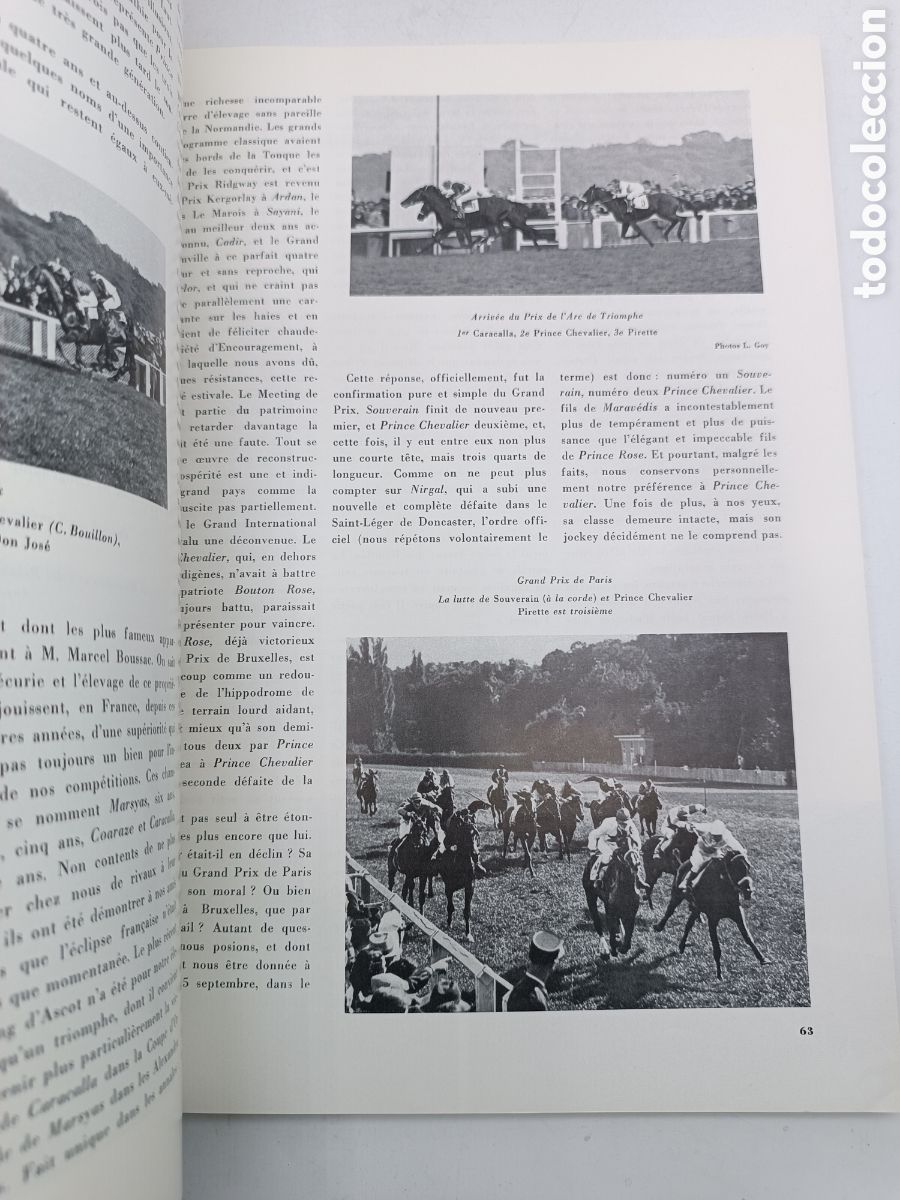 Libros antiguos: Lanne hippique Suisse 1946 - Foto 6