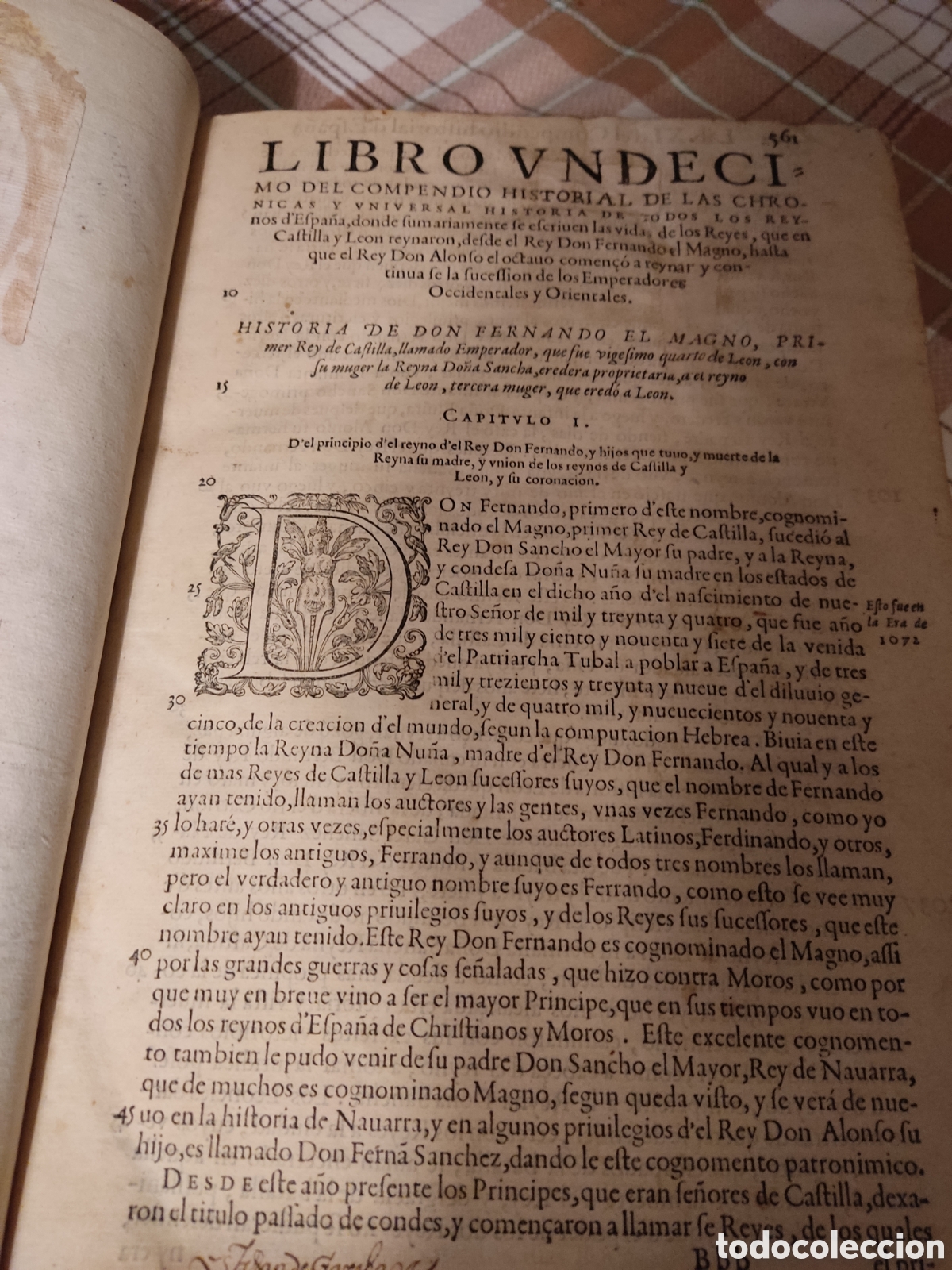 Libros antiguos: Tomo ii compendo historial esteban de garibay - Foto 2
