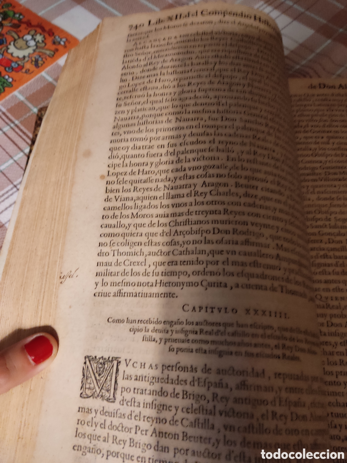 Libros antiguos: Tomo ii compendo historial esteban de garibay - Foto 3