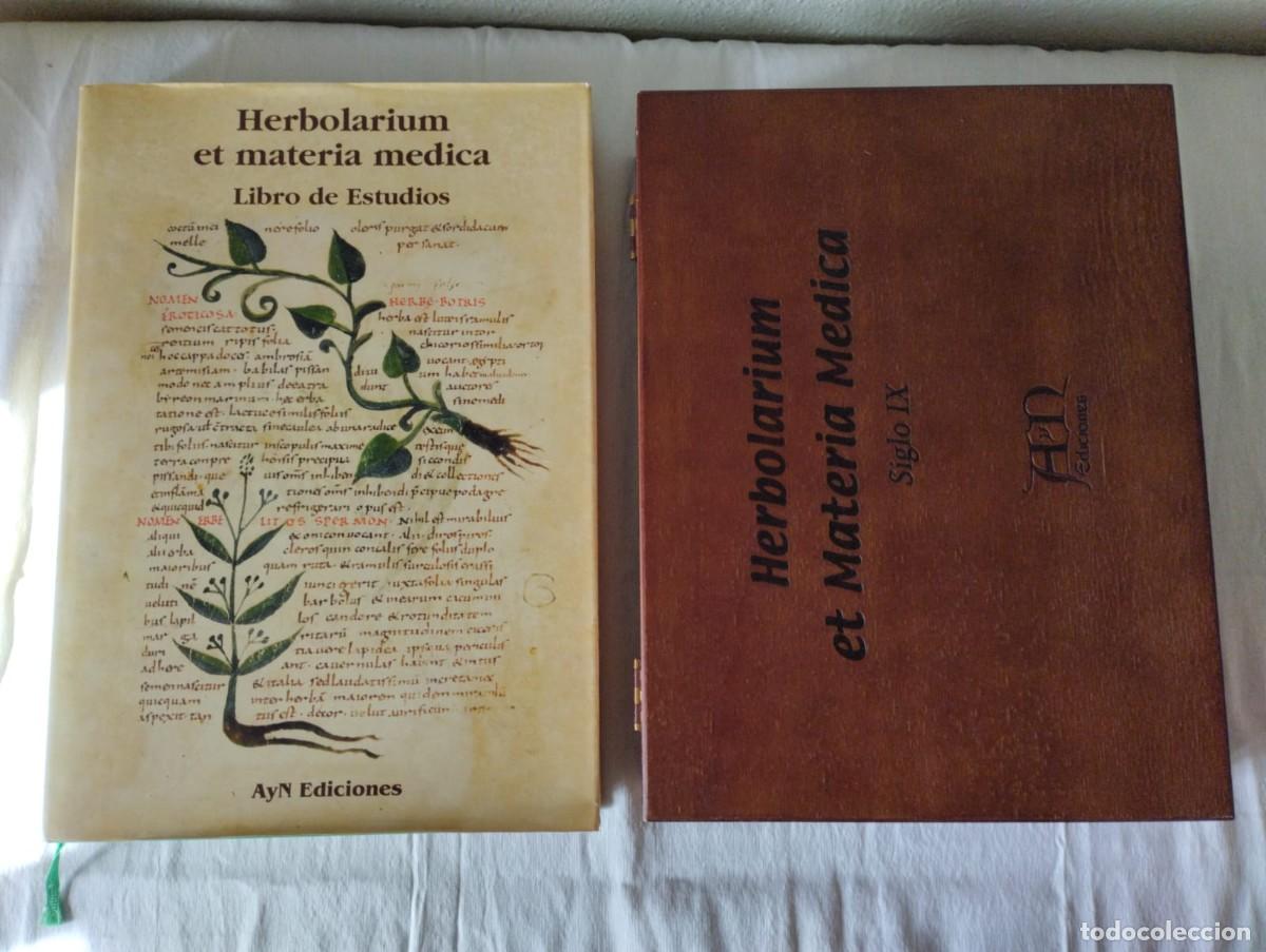 Libros antiguos: HERBOLARIUM ET MATERIA MEDICA - Foto 1