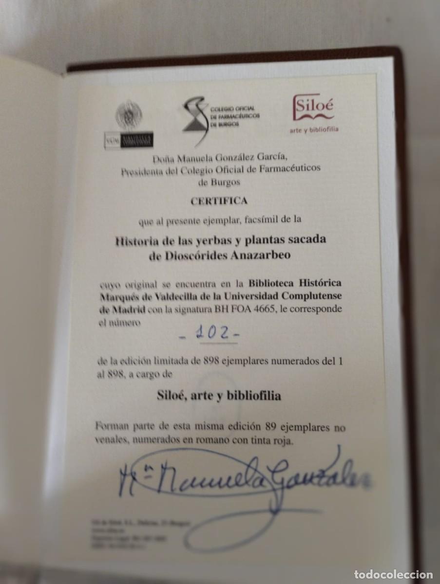 Libros antiguos: LIBRO DE YERVAS DE JUAN DE JARAVA - Foto 4