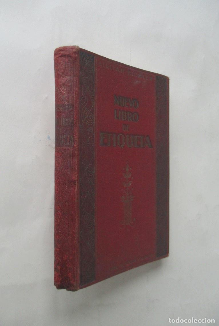 Libros antiguos: NUEVO LIBRO DE ETIQUETA - Foto 1