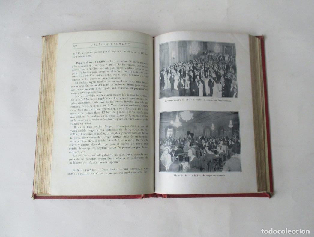 Libros antiguos: NUEVO LIBRO DE ETIQUETA - Foto 4