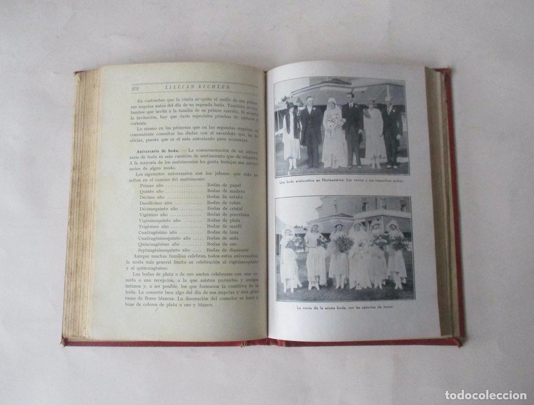 Libros antiguos: NUEVO LIBRO DE ETIQUETA - Foto 5