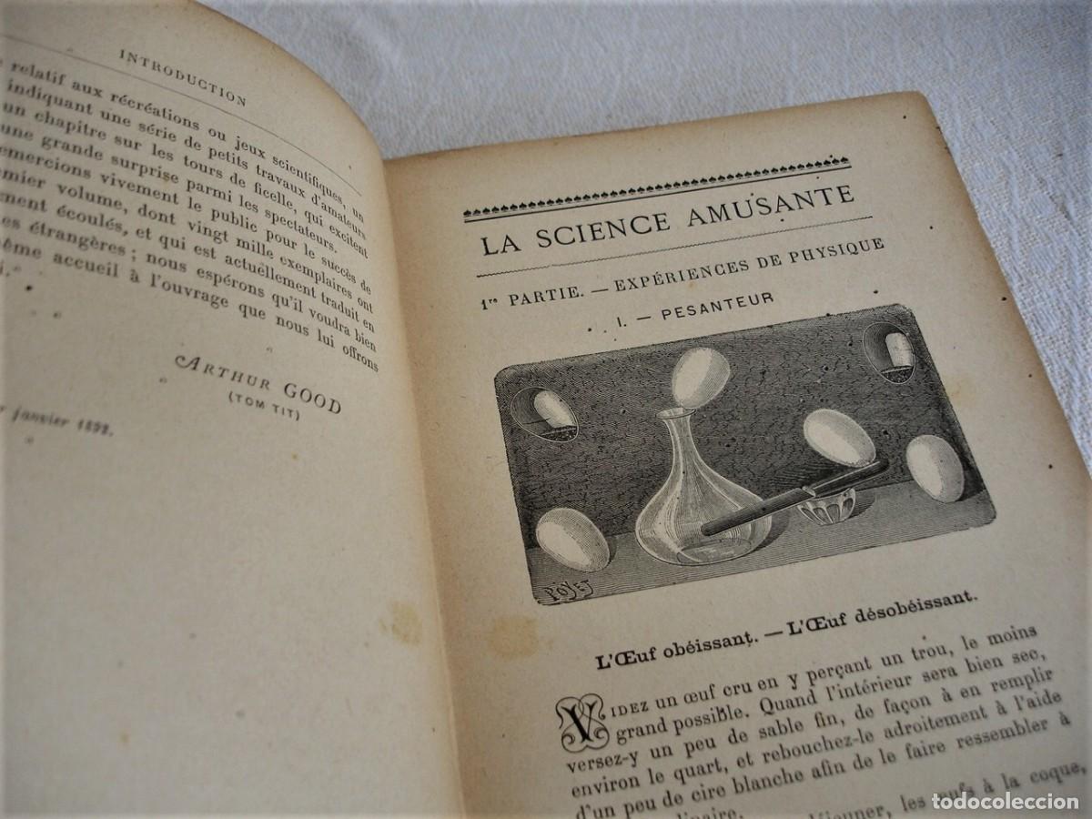 Libros antiguos: Tom Tit - 1892 La science amusante 100 exp&eacute;riences. - Foto 3