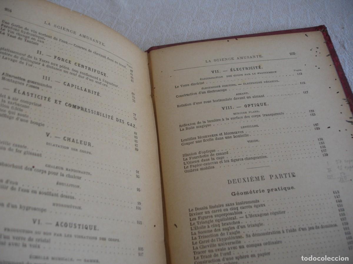 Libros antiguos: Tom Tit - 1892 La science amusante 100 exp&eacute;riences. - Foto 14