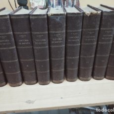 Libros antiguos: BIBLIOTECA ILUSTRADA - HISTORIA GENERAL DE ESPAÑA POR MIGUEL MORAYTA 9 VOL. GONZALEZ ROJAS ED. 1886
