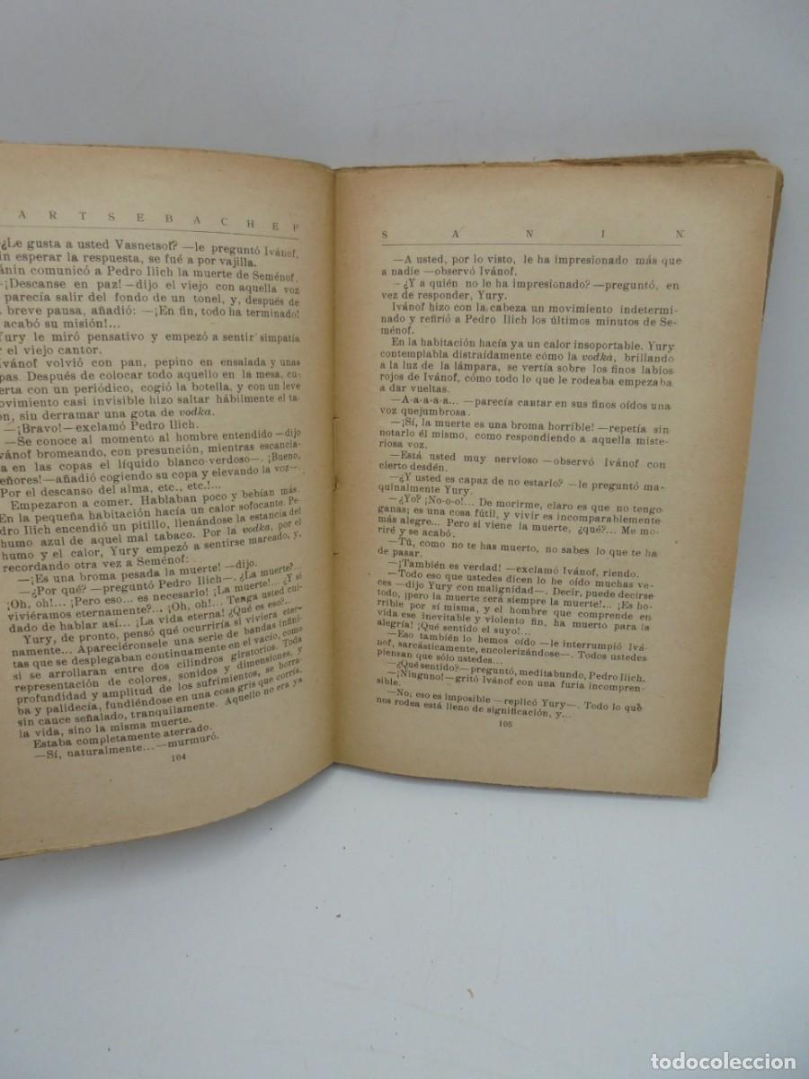 Libros antiguos: SANIN. M. ARTSEBACHEF. 1920. PAGS : 354. - Foto 3