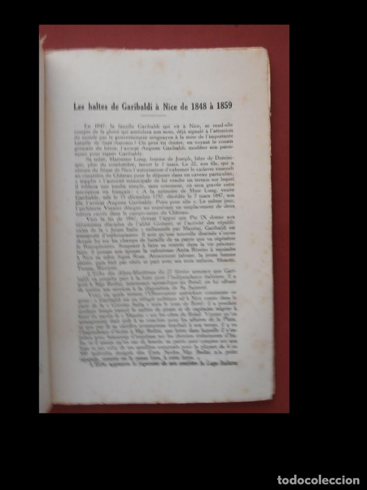 Libros antiguos: Pour le Cinquantenaire de la Mort de Joseph Garibaldi - Foto 3