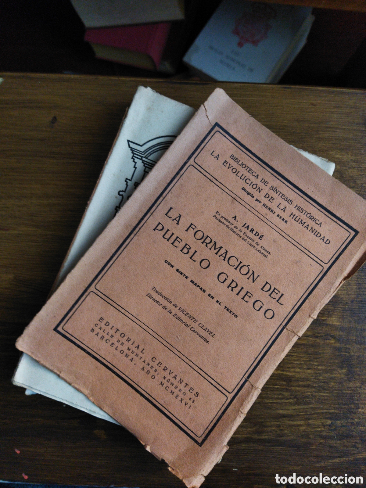 Libros antiguos: La formaci&oacute;n del pueblo griego /Jard&eacute;, A. - Foto 1