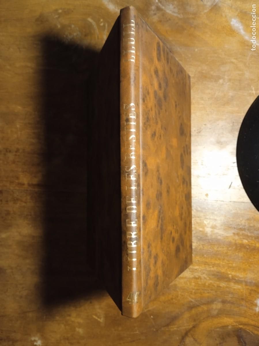 Libros antiguos: Llibre de les Besties 1905 Ram&oacute;n Lull - Foto 1