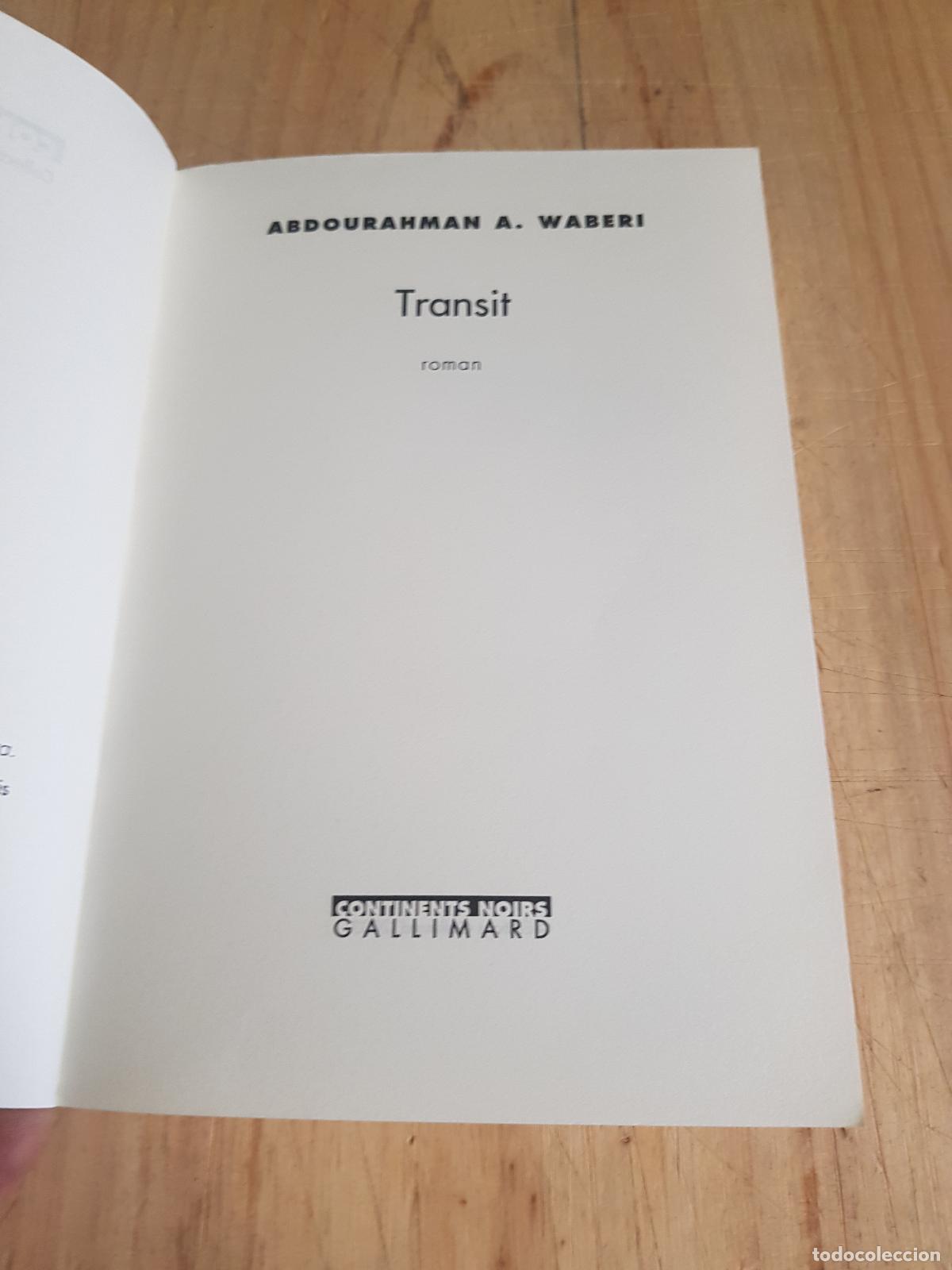 Libros antiguos: Transit - Abdourahman A. Waberi - Foto 4