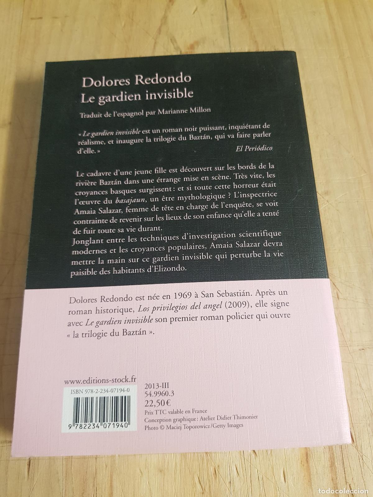 Libros antiguos: Le gardien invisible - Dolores Redondo - Foto 3