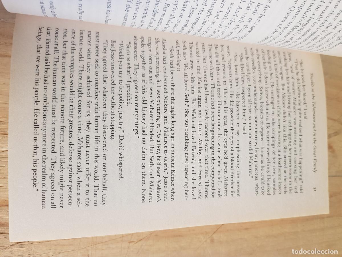 Libros antiguos: Hes back prince lestat - Anne Rice - Foto 2