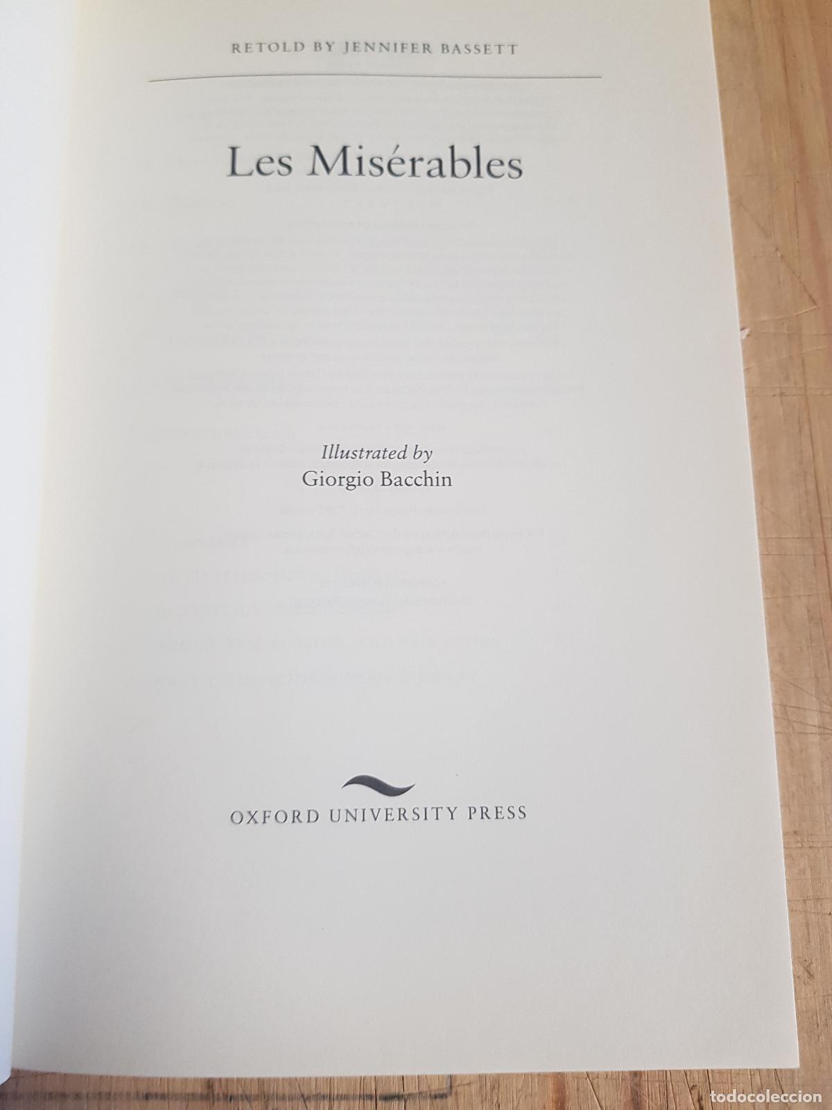 Libros antiguos: Les mis&eacute;rables - Jennifer Bassett - Foto 4