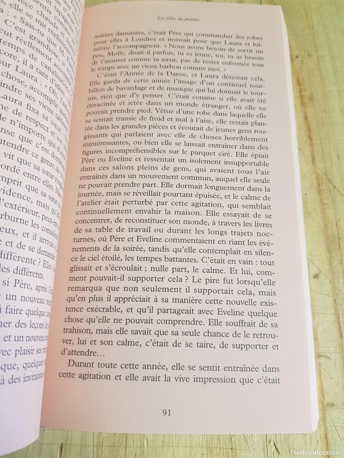 Libros antiguos: Les filles du peintre - Foto 3