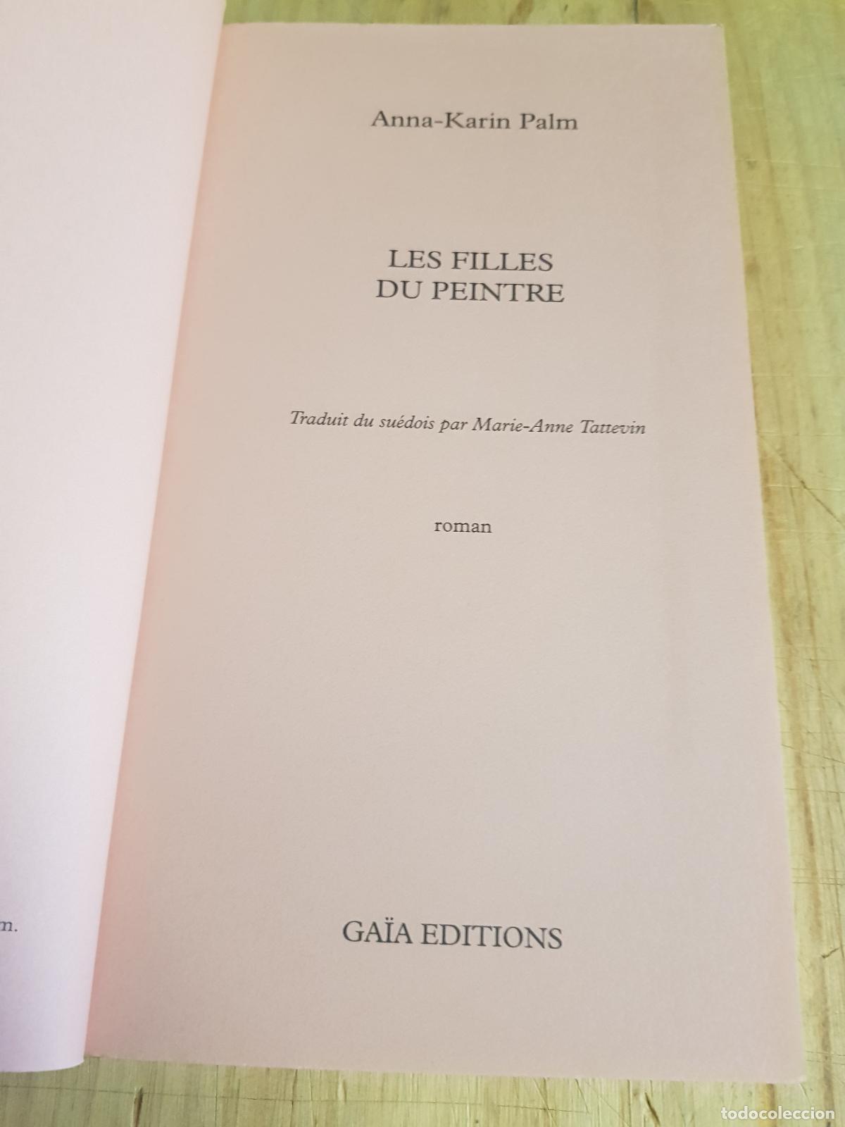 Libros antiguos: Les filles du peintre - Foto 5