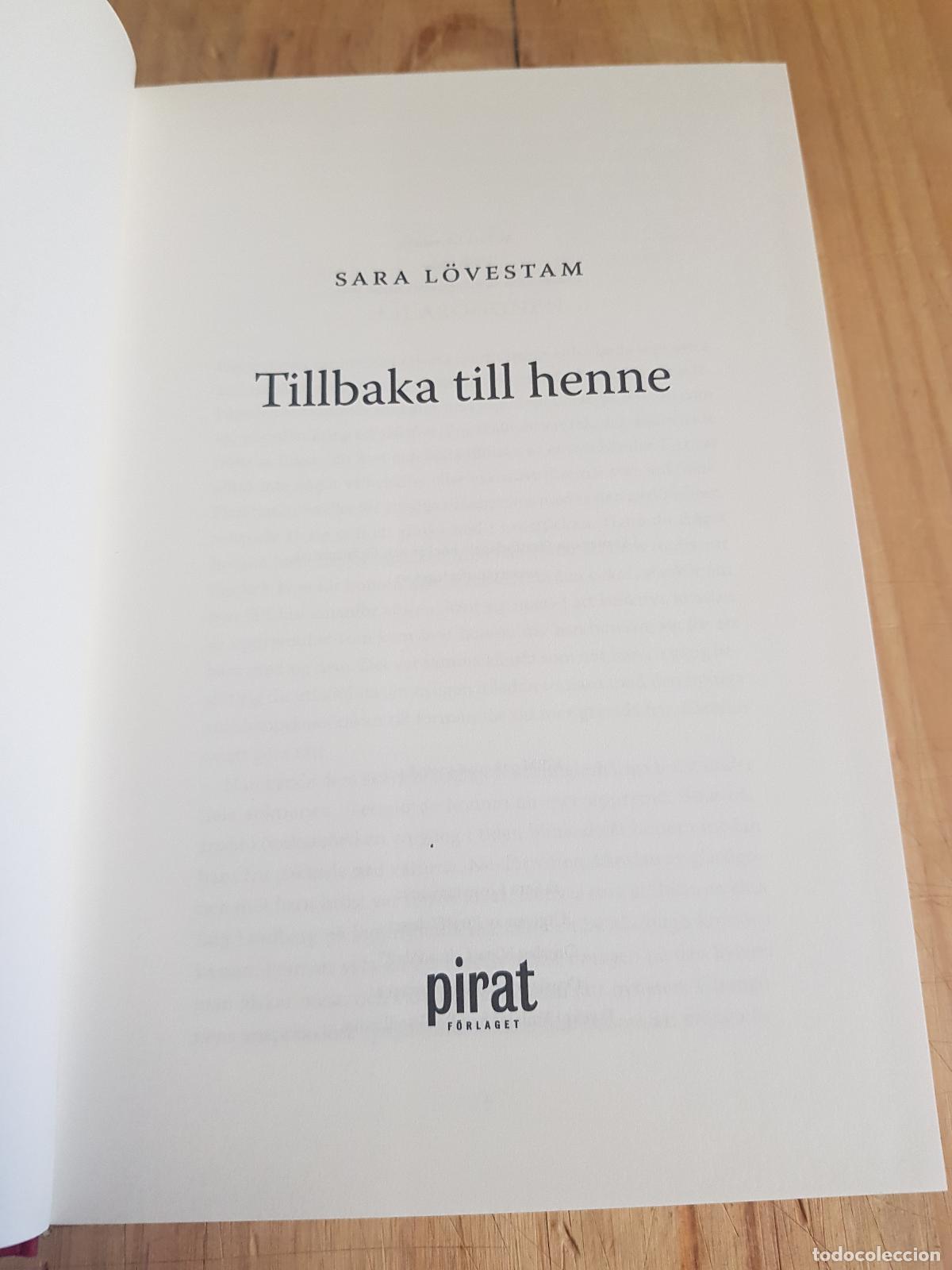 Libros antiguos: Tillbaka till henne - Sara L&ouml;vestam - Foto 5