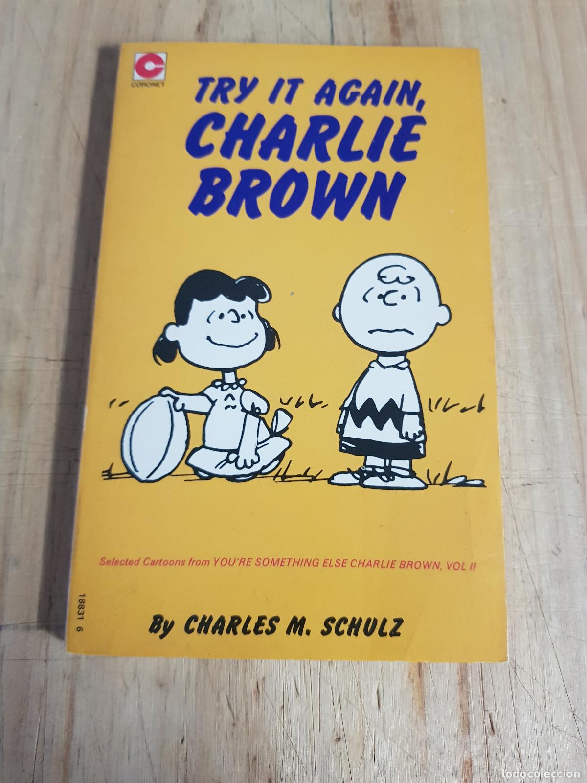 Libros antiguos: Try it again, Charlie Brown - Charles M. Schulz - Foto 1