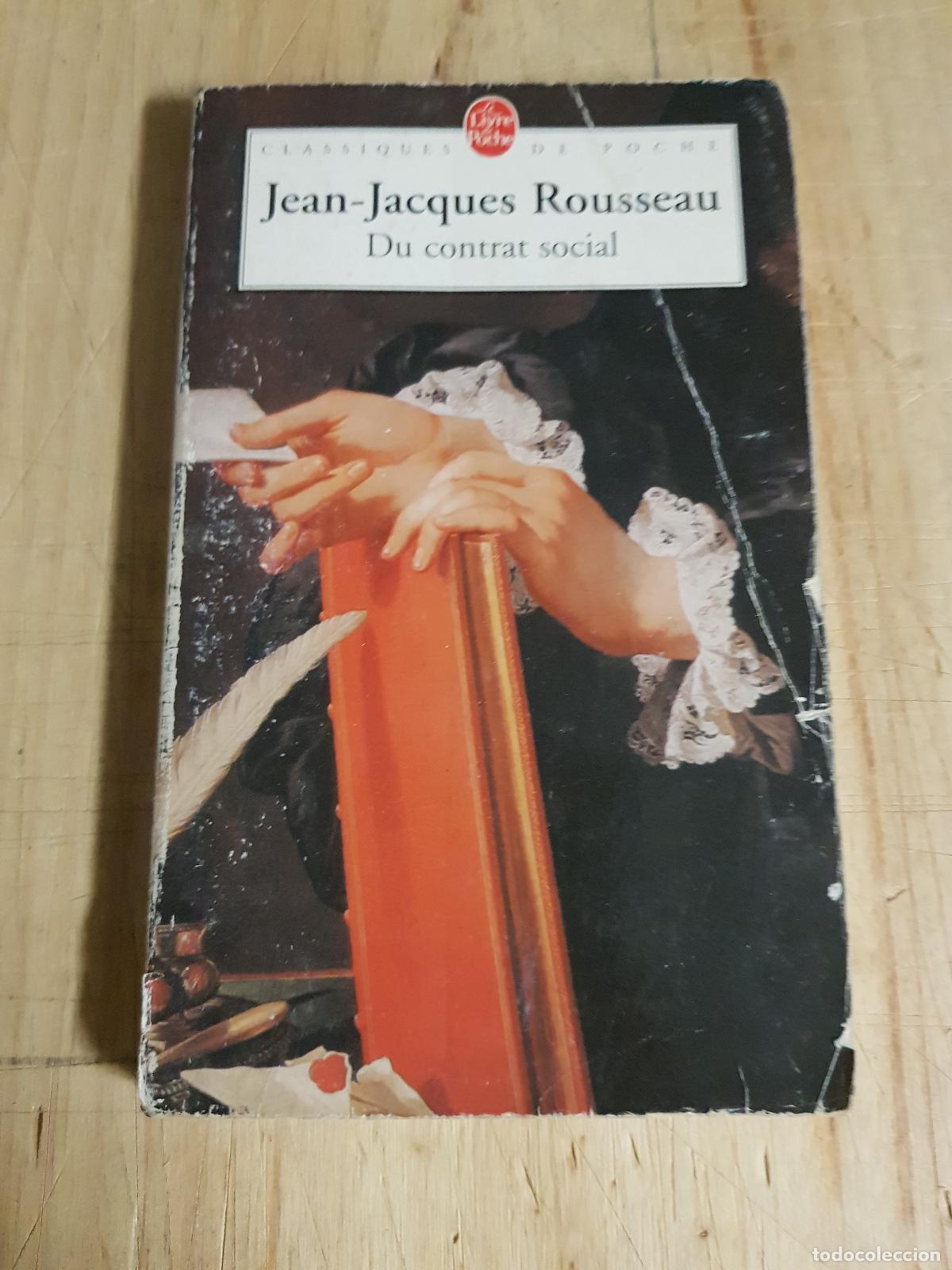 Libros antiguos: Du contrat social - Jean-Jacques Rousseau - Foto 1