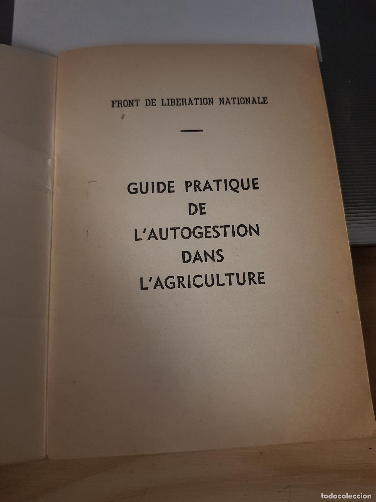 Libros antiguos: Guide pratique de lautogestion dans lagriculture - Foto 2