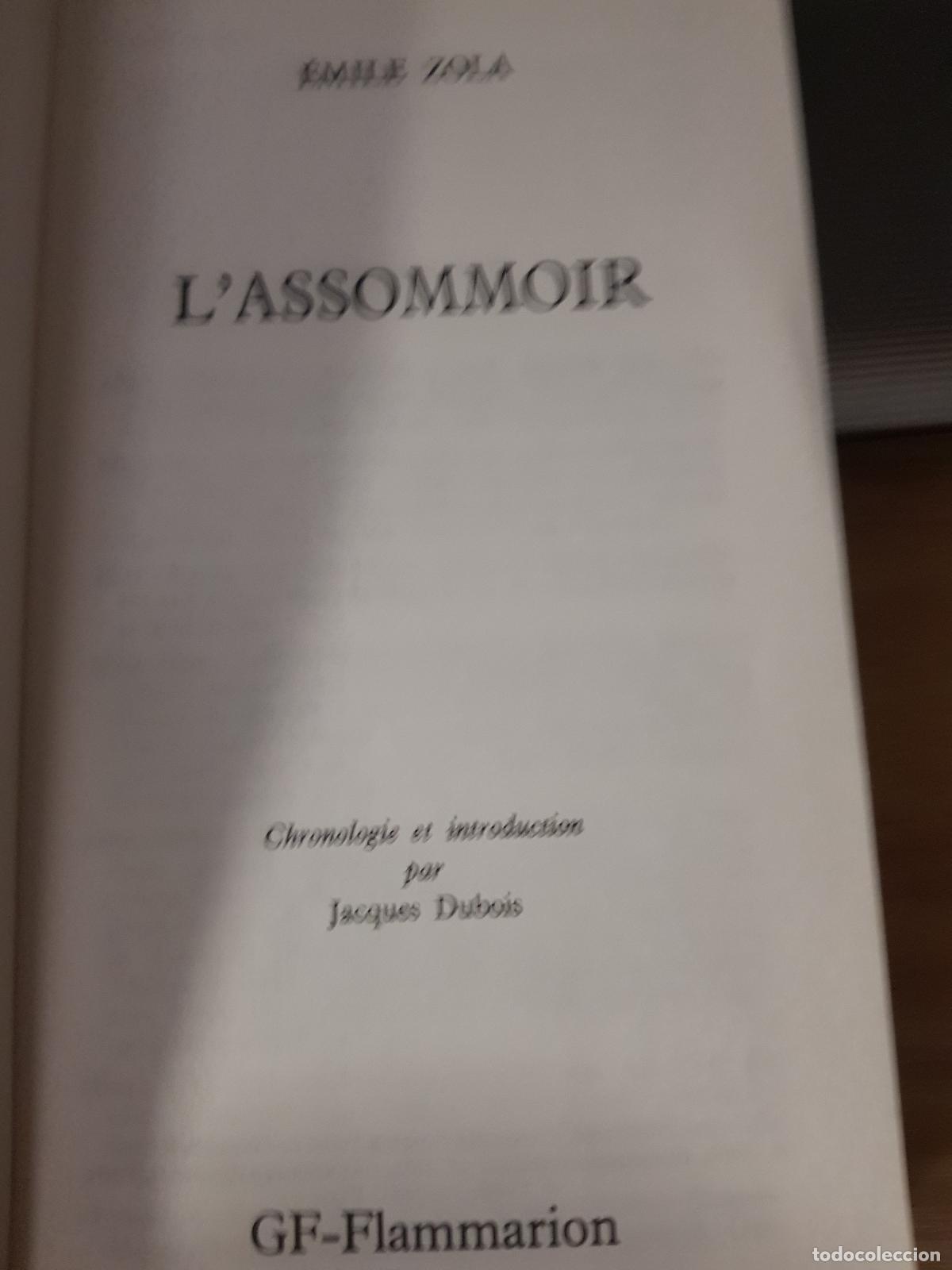 Libros antiguos: Lassommoir - Zola - Foto 3