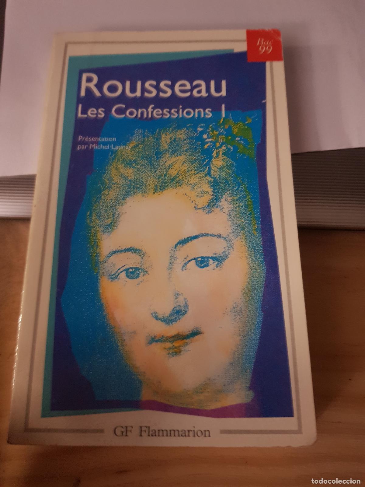 Libros antiguos: Les confessions I - Rousseau - Foto 1