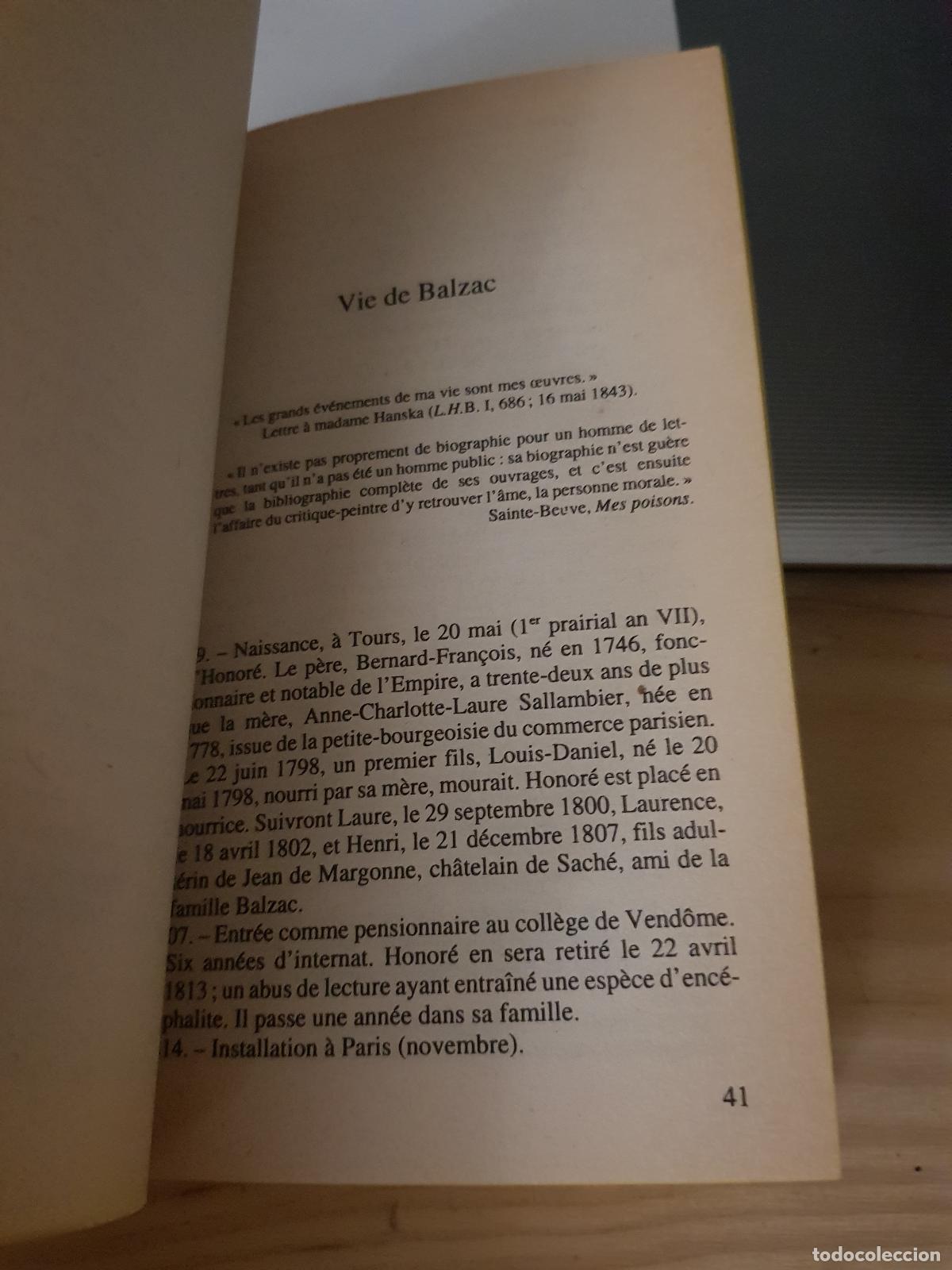 Libros antiguos: Le Colonel Chabert - Balzac - Foto 3
