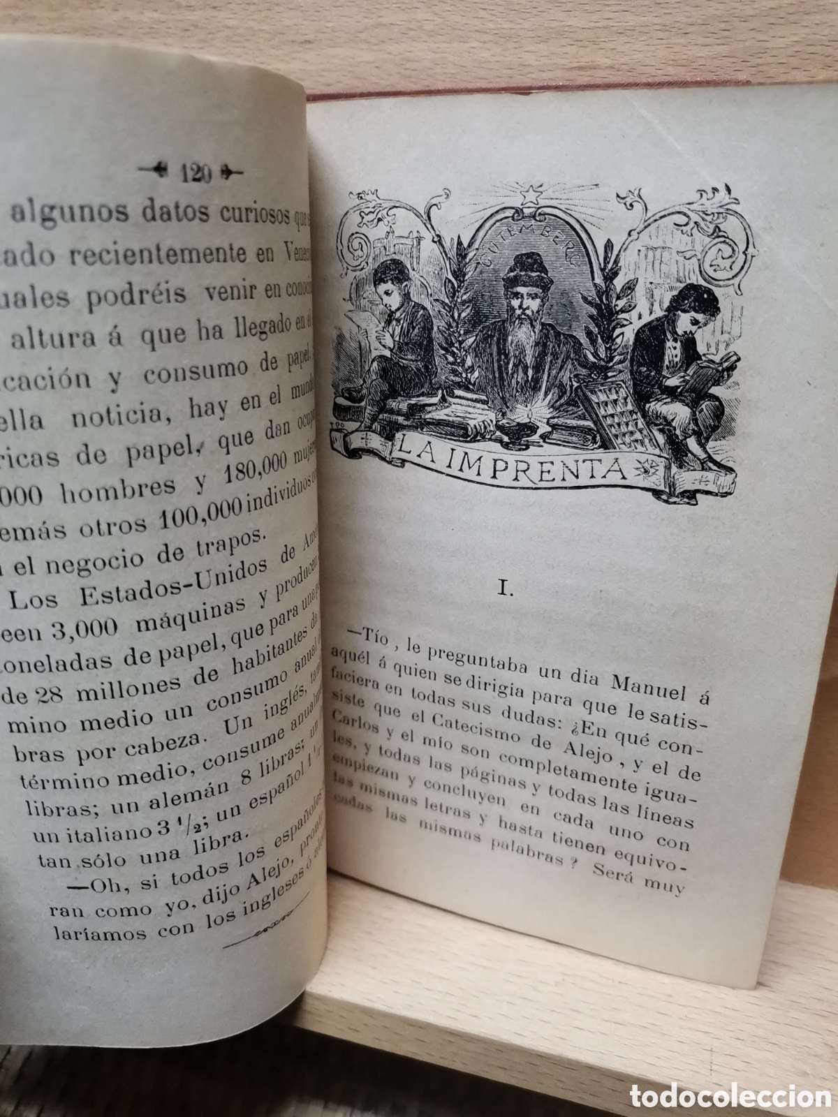 Libros antiguos: Los grandes inventos vidal de valenciano - Foto 3
