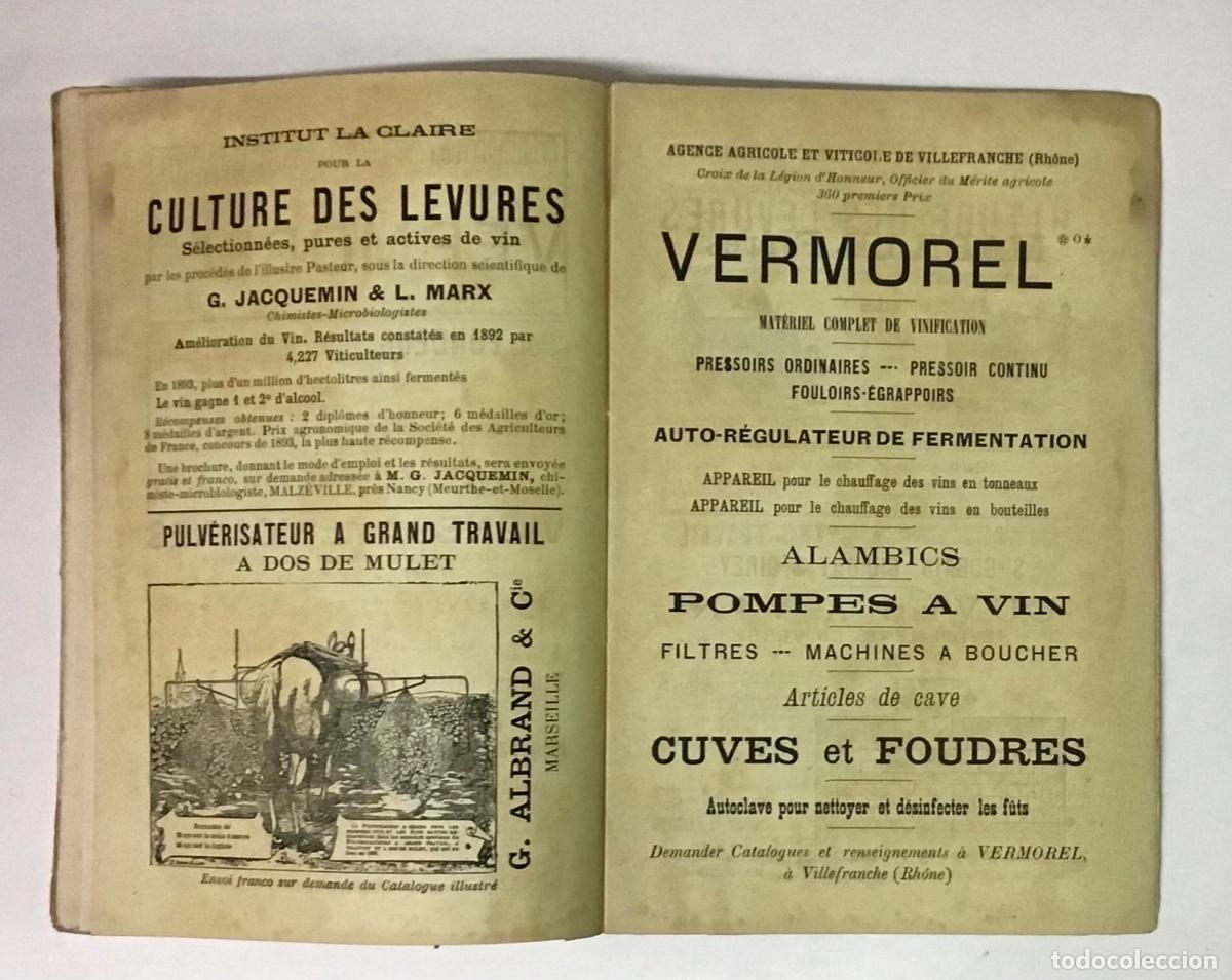 Libros antiguos: PROC&Eacute;D&Eacute;S MODERNES DE VINIFICATION. - COSTE-FLORET, P. - Foto 8