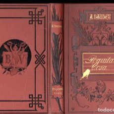 Libros antiguos: A. DAUDET : POQUITA COSA (ARTE Y LETRAS, 1883)