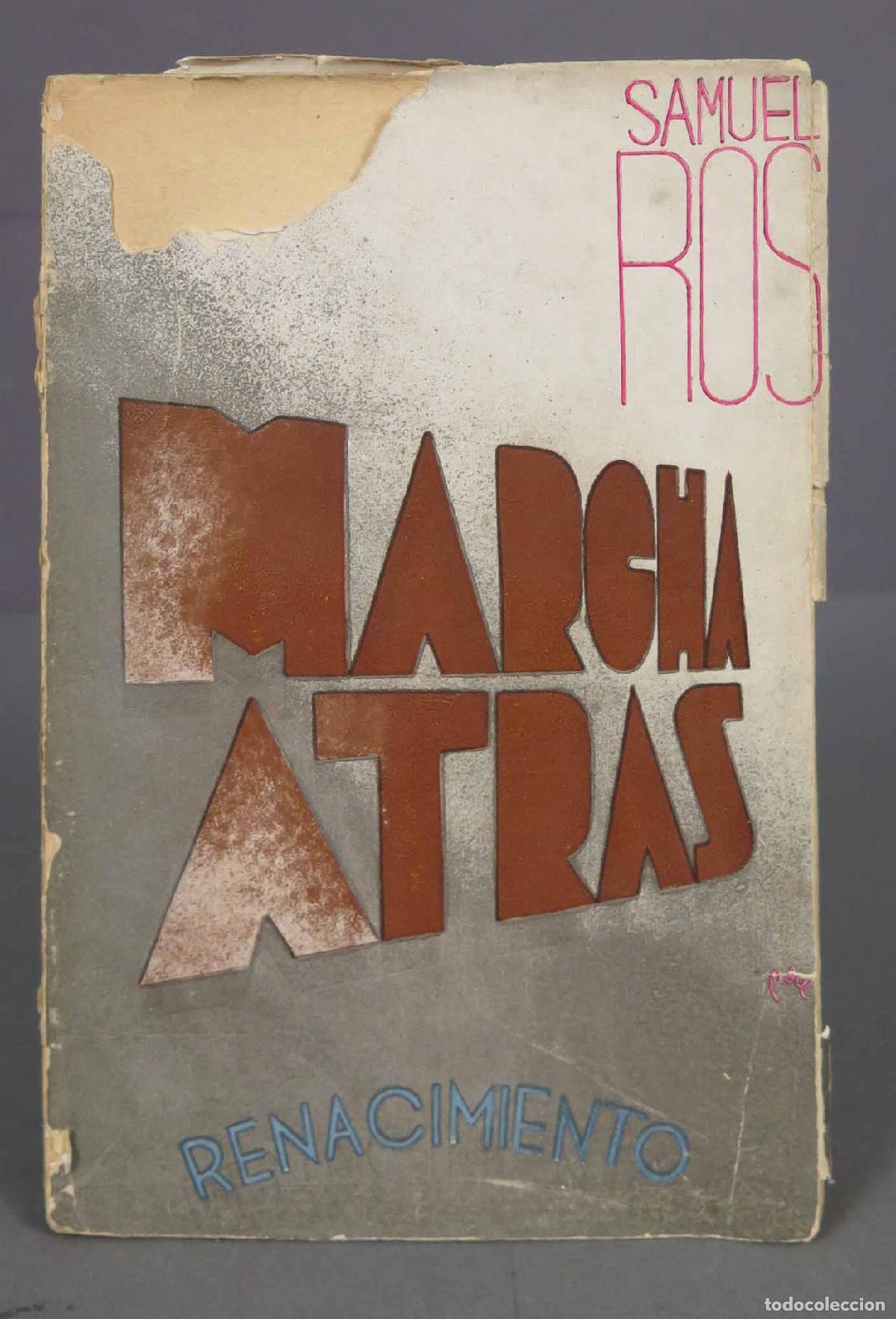 Libros antiguos: Marcha atr&aacute;s. Ros. 1931 - Foto 1