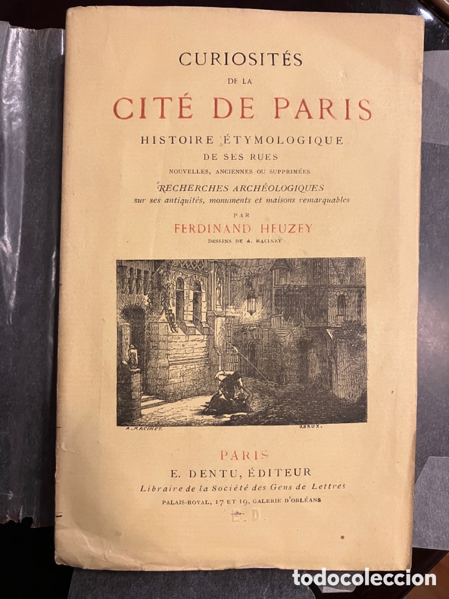 Libros antiguos: Paris - Foto 1