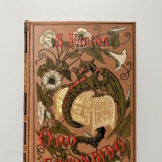 Libros antiguos: ORO ESCONDIDO, SALVADOR FARINA - BIBLIOTECA ARTE Y LETRAS, 1887