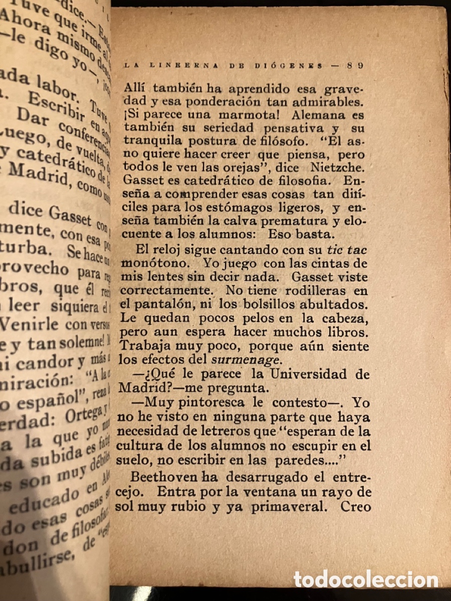 Libros antiguos: Linterna de Diogenes - Foto 2