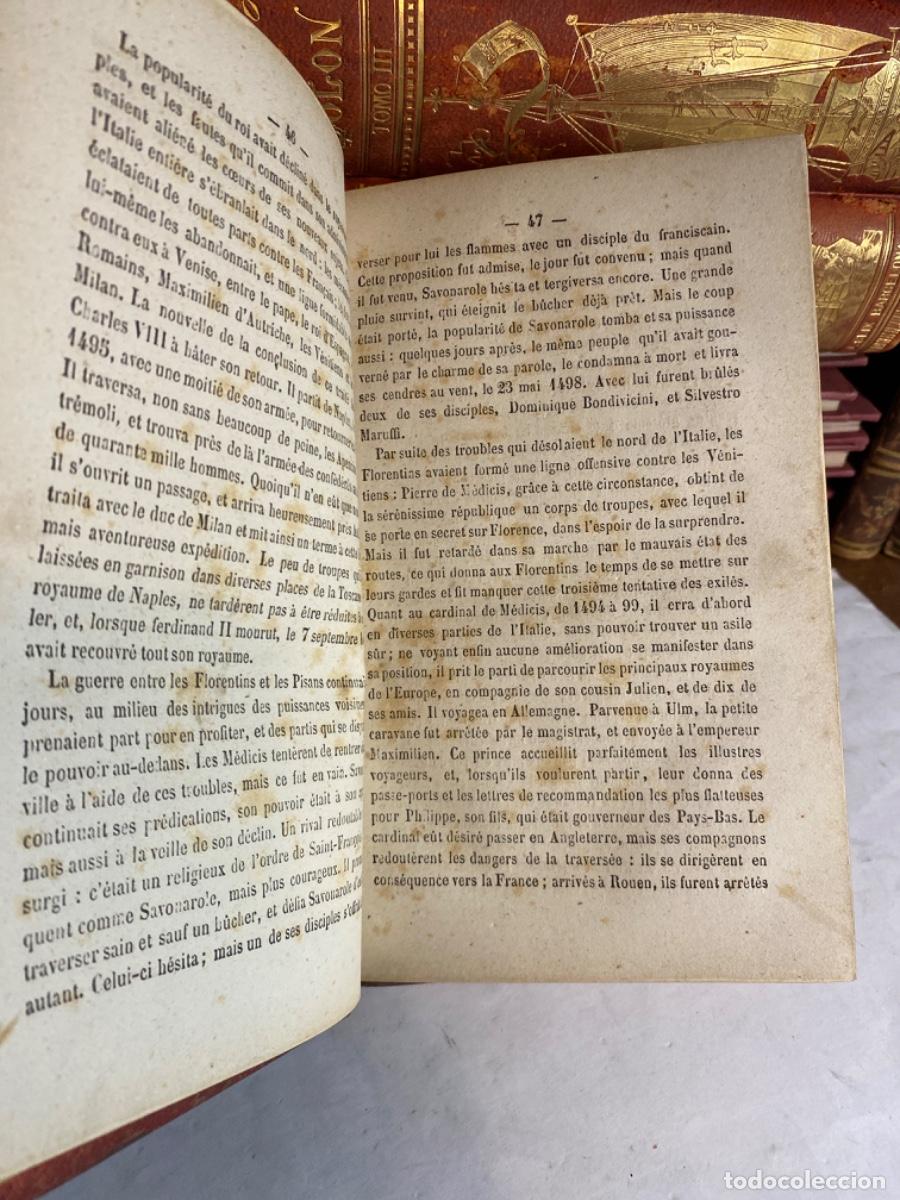 Libros antiguos: TABLEAU DU SIECLE DE LEON X. AMAND BIECHY 1844- - Foto 6