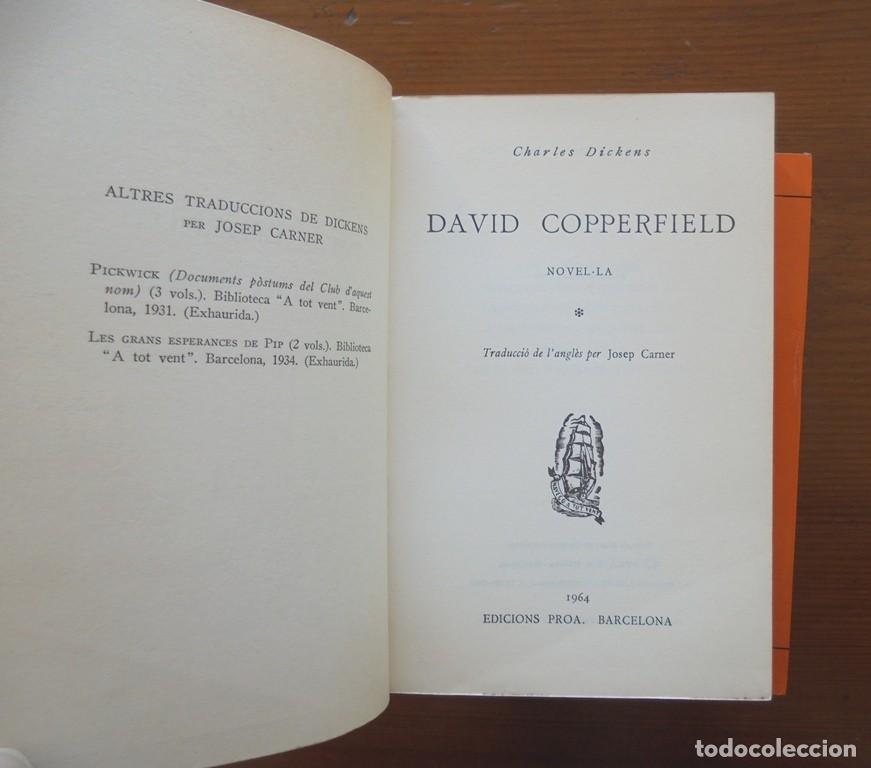 Libros antiguos: David Golder Irene Nemirovski 1935 1a ed. Biblioteca A tot vent, 79, Proa - Foto 2
