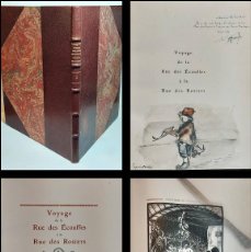 Libros antiguos: VOYAGE DE LA RUE DES ÉCOUFFES À LA RUE DES ROSIERS. POR BELOT, GABRIL & HESSE, RAYMOND. 1923