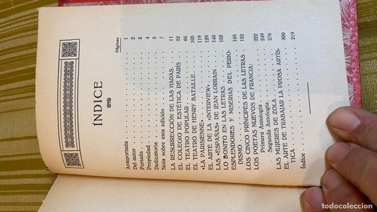 Libros antiguos: Libro el modernismo e Gomez carrillo ppio s xx 19x13cms - Foto 9