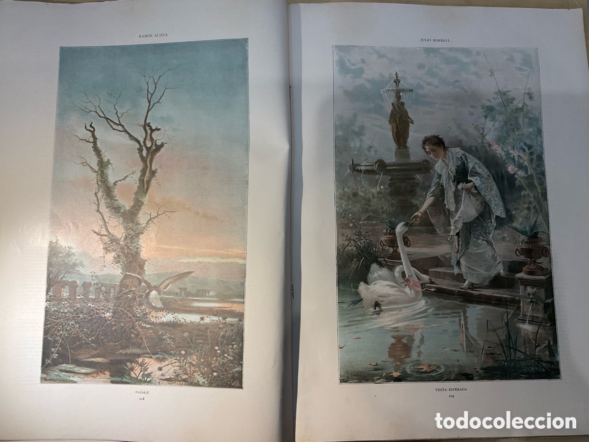 Libros antiguos: Album Salon 1899 Miguel Segui - Foto 10
