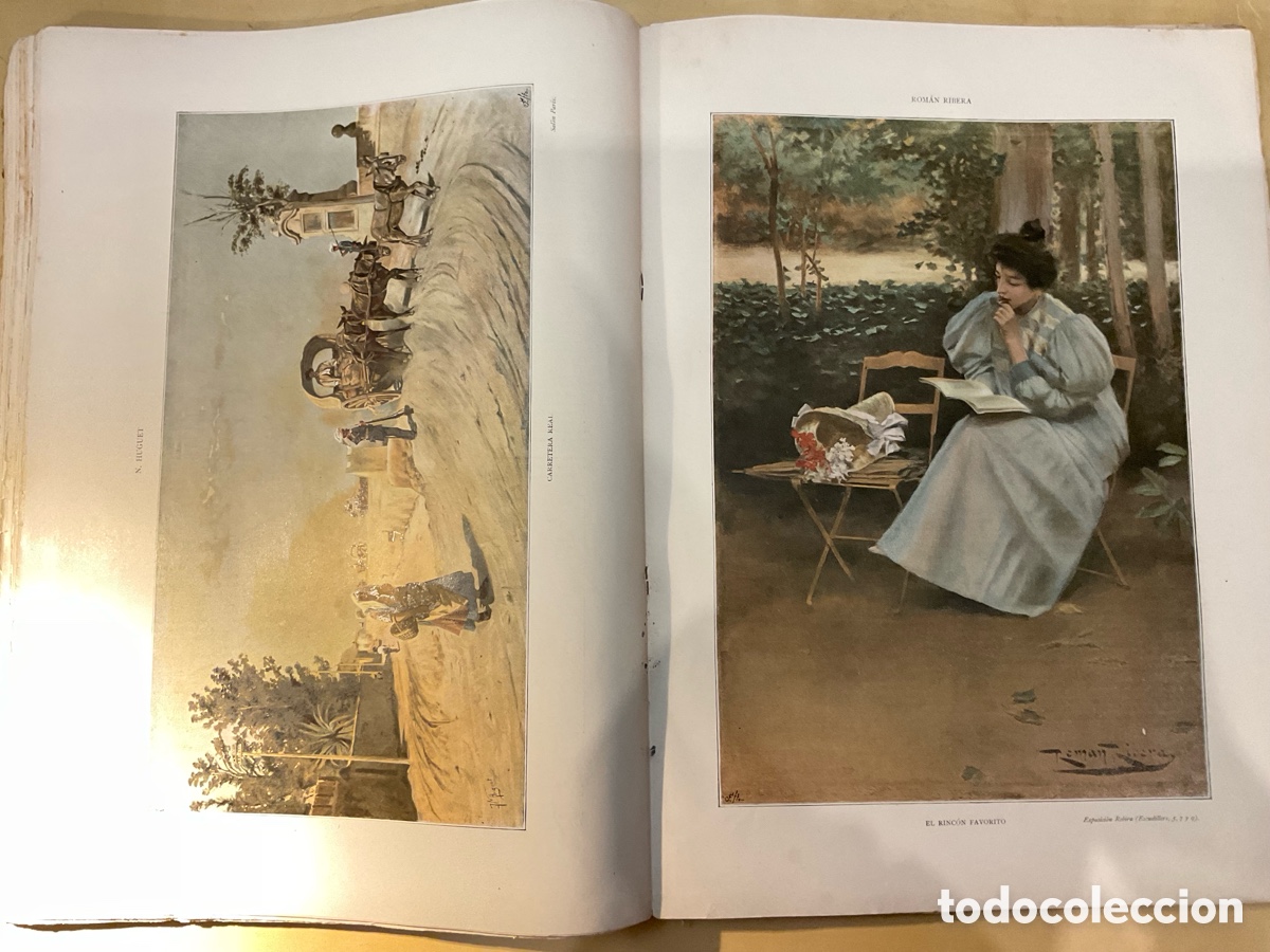Libros antiguos: Album Salon 1899 Miguel Segui - Foto 11