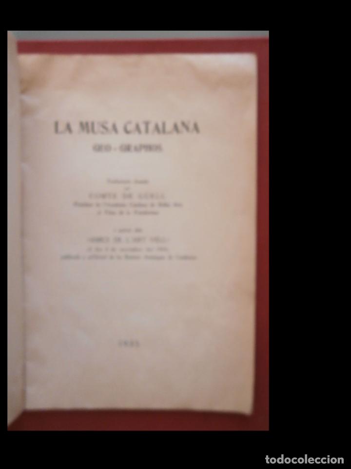 Libros antiguos: La Musa Catalana Geo-Graphos. Comte de G&uuml;ell - Foto 4